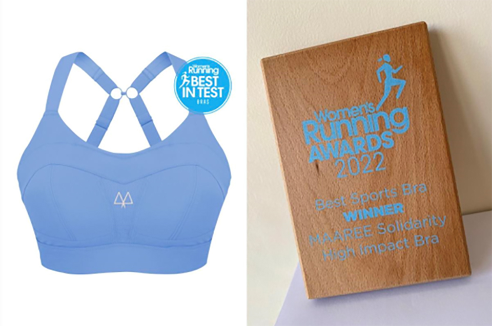 MAAREE sees more success as sports bra recognised in annual awards