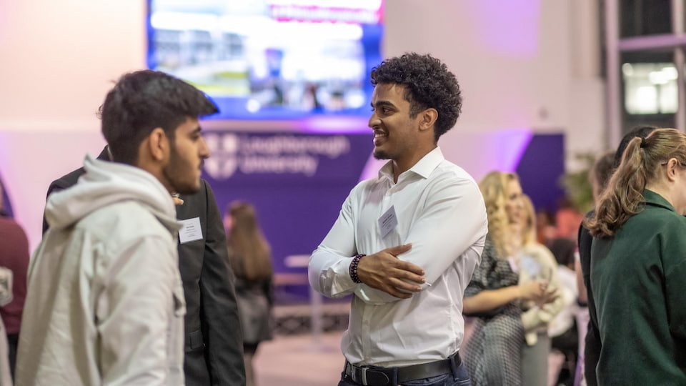 Opportunity Scholars at an event