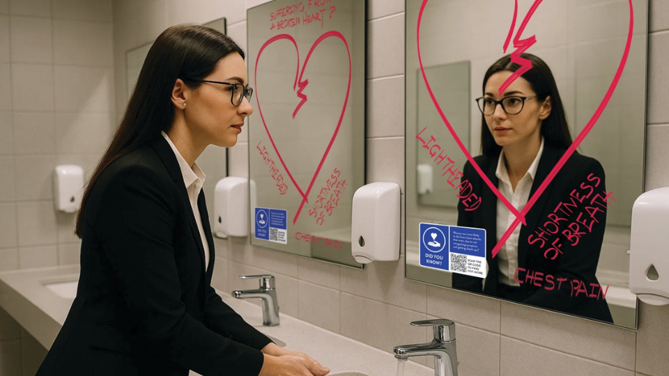 Mock up of the artwork