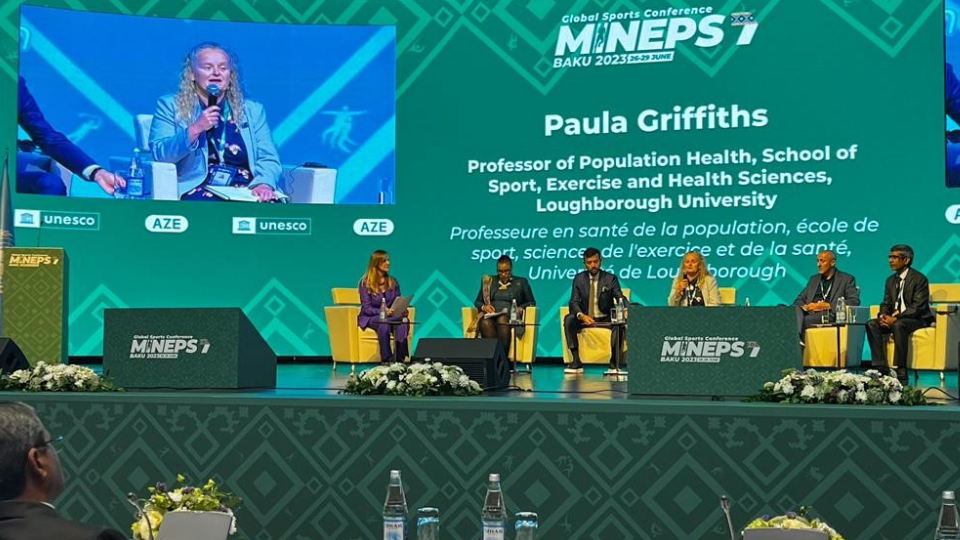 Professor Griffiths advocated for the need for governments to increase the status of, and funding for, physical education at the conference. 