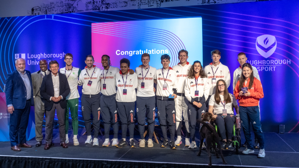 Loughborough University celebrates its incredible Paris success at the Kia Oval (VIDEO)