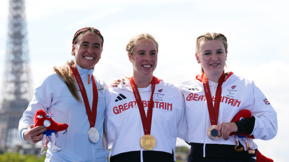 Triathletes deliver Loughborough medal rush at the Paralympic Games