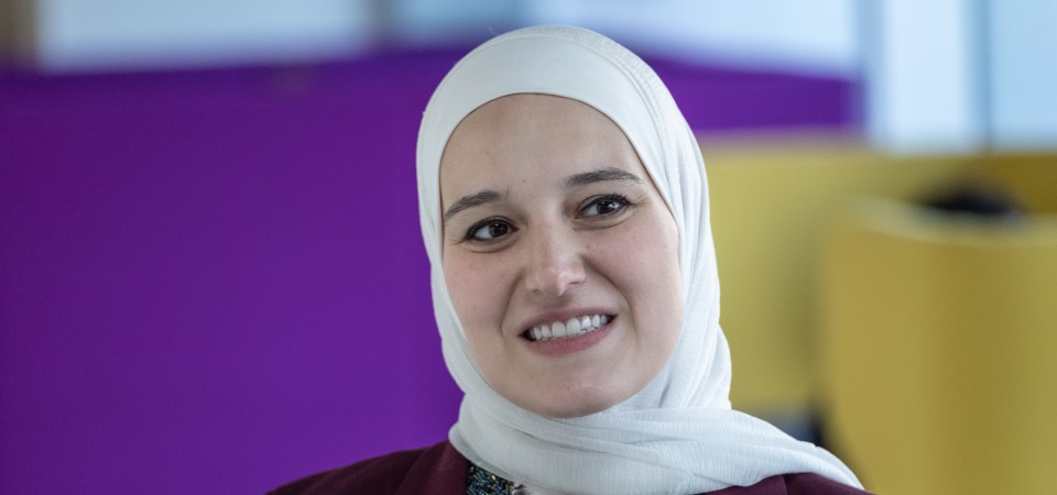 Rahaf Allymoni, founder of Daffee